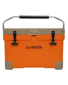 Calcutta Renegade 20 Liter Orange/Tan Cooler with Drain Plug Light
