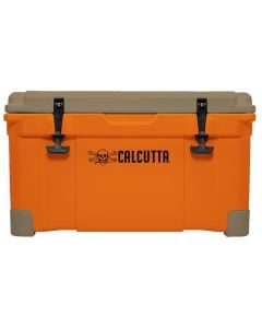 Calcutta Renegade 35 Liter Orange/Tan Cooler with Drain Plug Light