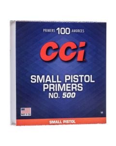 CCI 500 Small Pistol Primers 100 Pack
