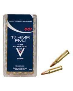 CCI 17 HMR FMJ Ammunition 50 pack