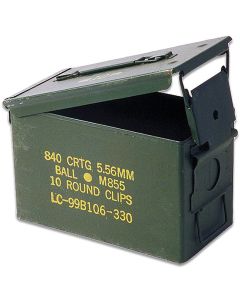 Original US Military Surplus- Used Metal Ammo Can