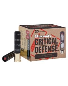Hornady Critical Defense Triple Defense .410 Gauge Slug/Rd Ball 2.5" 750 FPS 20