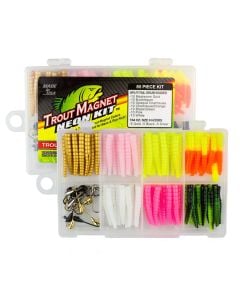 Lelandâ€™s Lures Neon Trout Magnet 85 Piece Kit