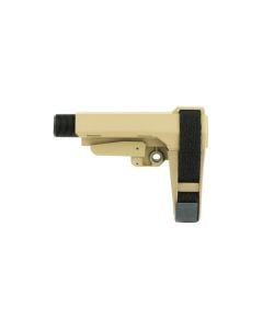 SB Tactical Pistol Stabilizing Brace Adjustable FDE 