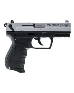 Walther Arms Model PK380 .380ACP 3.66" BBL Nickel 8 Rd ~