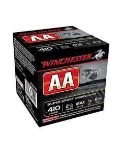 Winchester AA Target Load 410 Ga. 2.5" 1300 FPS 8.5 Shot 25 Per Box
