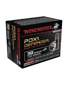 Winchester Bonded Defender .38 Special +P 130 Gr Bonded PDX1