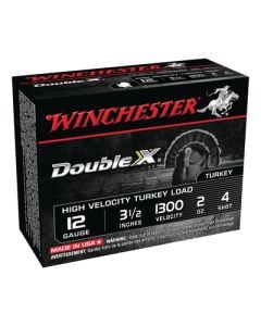 Winchester 12 Ga. 3.5" #4 Double X High Velocity Turkey Load 10/Box