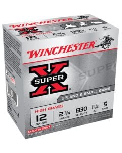 Winchester Super-X High Brass 12 Gauge 2.75" 1330 FPS 1.25 Ounce 5 Shot