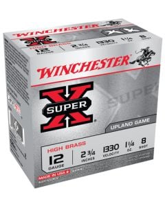 Winchester Super-X High Brass 12 Gauge 2.75" 1330 FPS 1.25 Ounce 8 Shot