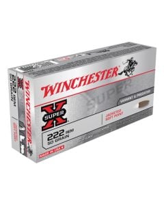 Winchester Super-X .222 Rem 50 Gr Pointed Soft Point