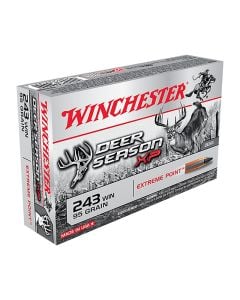 Winchester 243 Win. 95 Gr. 3100 FPS Deer Season XP 20 Per Box