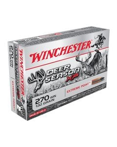 Winchester 270 Win. 130 Gr. 3060 FPS Deer Season XP 20 Per Box