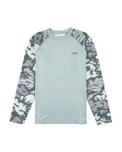 Aftco Youth Tactical L/S Camo Performance Fishing Shirt