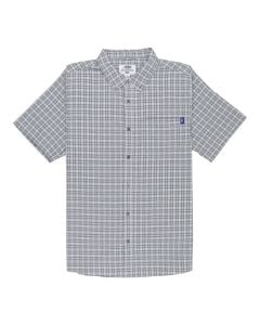 Aftco Men’s Dorsal S/S Button Down Shirt - Charcoal Heather