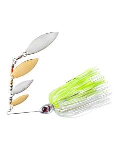 Booyah Super Shad Spinnerbait Silver Chartreuse 3/8 ounce