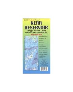 GMCO Kerr Reservoir/Buggs Island Pro Series Map