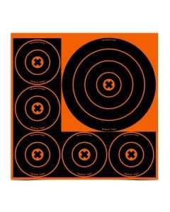 Birchwood Casey Big Burst Bull's-eye Targets  4" & 8" Targets