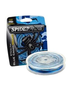 SpiderWire Stealth Blue Camo Braid 300yd Blue Camo 40#