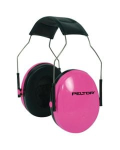Peltor Junior Protective Earmuffs for Women and Children Pink