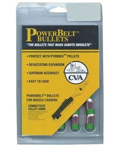 CVA Power Belts Aero Tip Platinum .50 Caliber 270 Gr 15 per Box