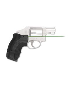 Crimson Trace Green Lasergrips for S&W J-Frame Round Butt Revolvers