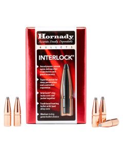 Hornady Rifle Bullets .257 Dia. 117 Gr Boattailed Spire Point InterLock