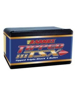 Barnes Triple-Shock X-Bullets Tipped Lead Free .22 Caliber .224 Dia. 62 Gr 1:8"