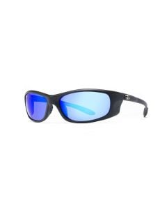 Calcutta Los Cabos Sunglasses Matte Black/Blue Mirror Lens