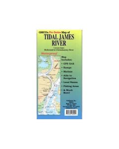 GMCO Tidal James River Pro Series Map