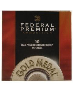 Federal Premium Gold Medal Centerfire Primer Small Pistol .175