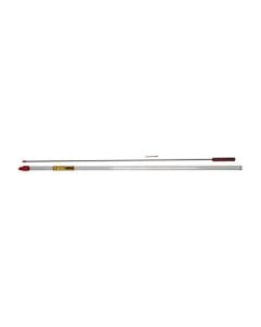 Pro-Shot One Piece Stainless Steel Rifle Cleaning Rod .22-.26 Caliber 36"