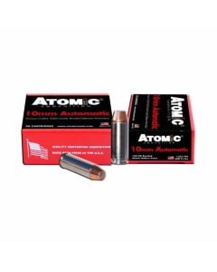Atomic Pistol 10mm Auto 180 Gr.  Bonded Match Hollow Point 20/Box