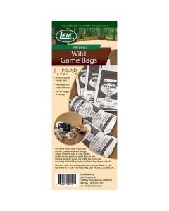 Lem Products Two Pound Wild Game Bags - 100CT
