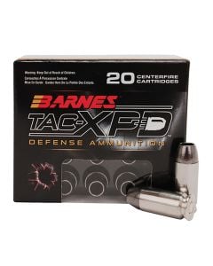 Barnes Bullets 40S&W 140 Gr. TAC-XP Hollow Point 20/Box