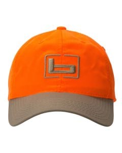 Banded Upland Cotton Cap-Blaze/Tan