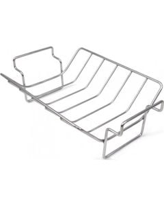 Big Green Egg Rib and Roast Rack, Stainless Steel for Large EGGs