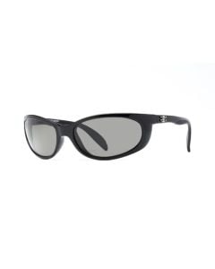 Calcutta Smoker Sunglasses - Shiny Black/Grey