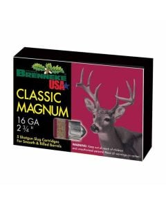 Brenneke SL Classic Magnum 16 Ga 2.75" 1 oz 492 Gr 1480 fps Slug 5/Box