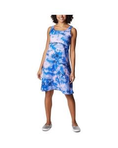 Columbia Women’s PFG / UPF 50 Freezer III Dress -  Carbon/Foamfloral Print