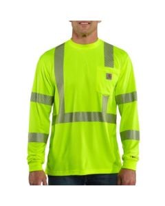 Carhartt Men's Force Class 3 High-Visibility L/S T-Shirt 