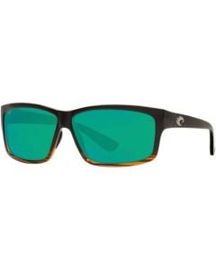 Costa Del Mar Cut 580P Sunglasses - Coconut/Green Mirror