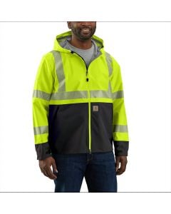 Carhartt Men's High-Visibility Storm Defender® Loose Fit Midweight Class 3 Jacket