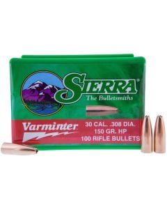 Sierra Varminter  308 Win 150 gr Hollow Point (HP) 100 Per Box