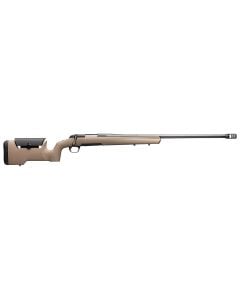 Browning 6.8 Western Caliber with 3+1 Capacity, 26" Muzzle Brake Barrel, Matte Black Metal Finish & Flat Dark Earth Fixed Adjustable Comb Stock Right Hand (Full Size)