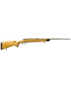 Browning  6.8 Western Caliber with 3+1 Capacity, 24" Octagon Barrel, Satin Stainless Metal Finish,  Maple Wood Stock & No Sights Right Hand (Full Size)