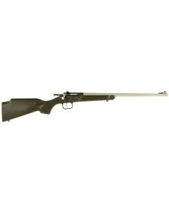 Crickett 22 LR 1rd, 16.12" Stainless Barrel, Blued Metal, Black Synthetic Stock, Youth