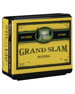 Speer Grand Slam Rifle 270 Caliber .277 130 GR Soft Point 50 Per Box