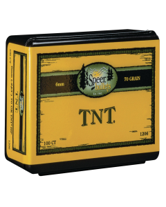 Speer TNT  6mm .243 70 gr Jacketed Hollow Point (JHP) 100 Per Box