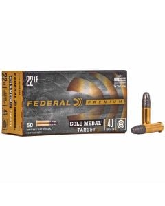 Federal 22lr Gold Medal Target 40gr 50rd